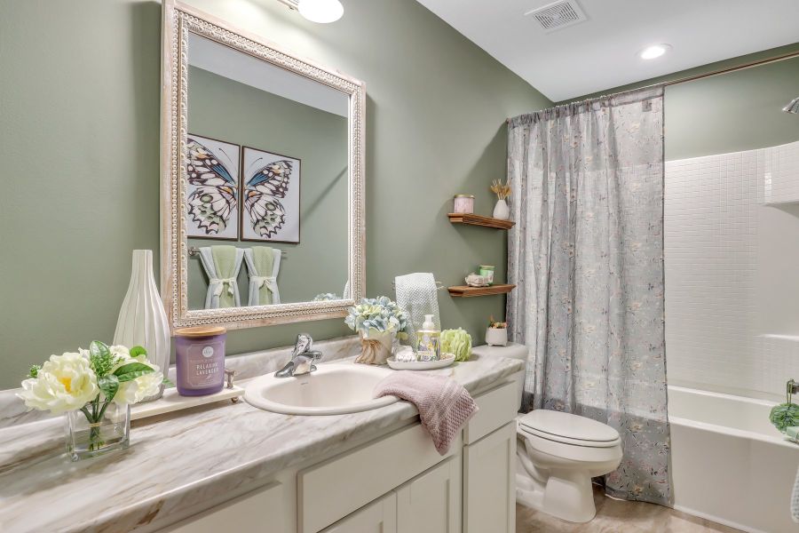 Representative furnished interior of a home built from the The Denmark by RTS Homes in The Pointe at Villages on Marne, Hinesville (Image 37).