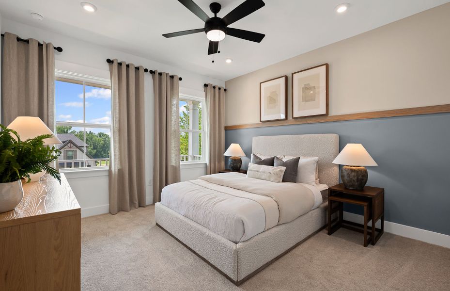 Representative furnished interior of a home built from the Fieldcrest by Pulte Homes in Reunion, Flowery Branch (Image 6). Representative furnished interior of a home built from the Fieldcrest by Pulte Homes in Reunion, Flowery Branch (Image 6).