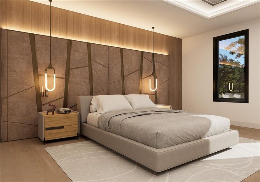 Furnished interior view inside a new home in , Fairburn (Image 19).