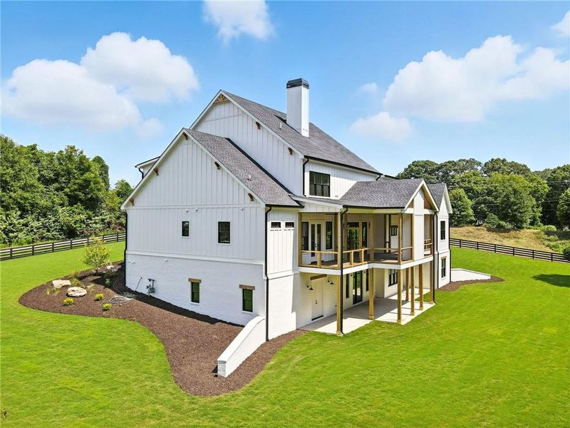 Front exterior of a new home in , Canton, GA, highlighting curb appeal (Image 23).