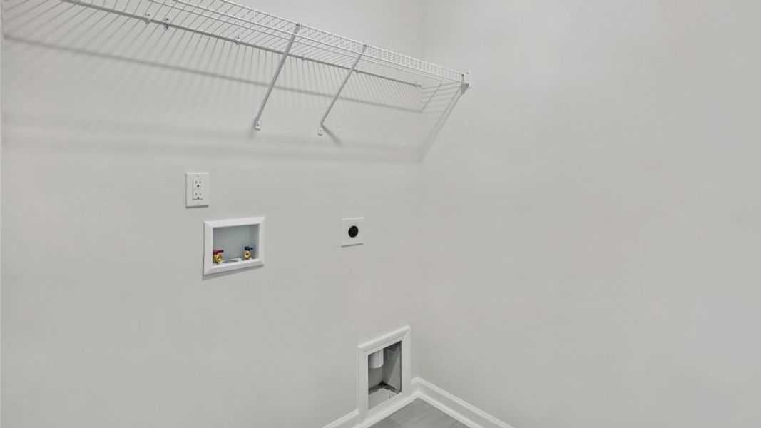 Spacious, unfurnished interior of a new home in The Gables at Edinborough Townes, Gibsonville (Image 17).