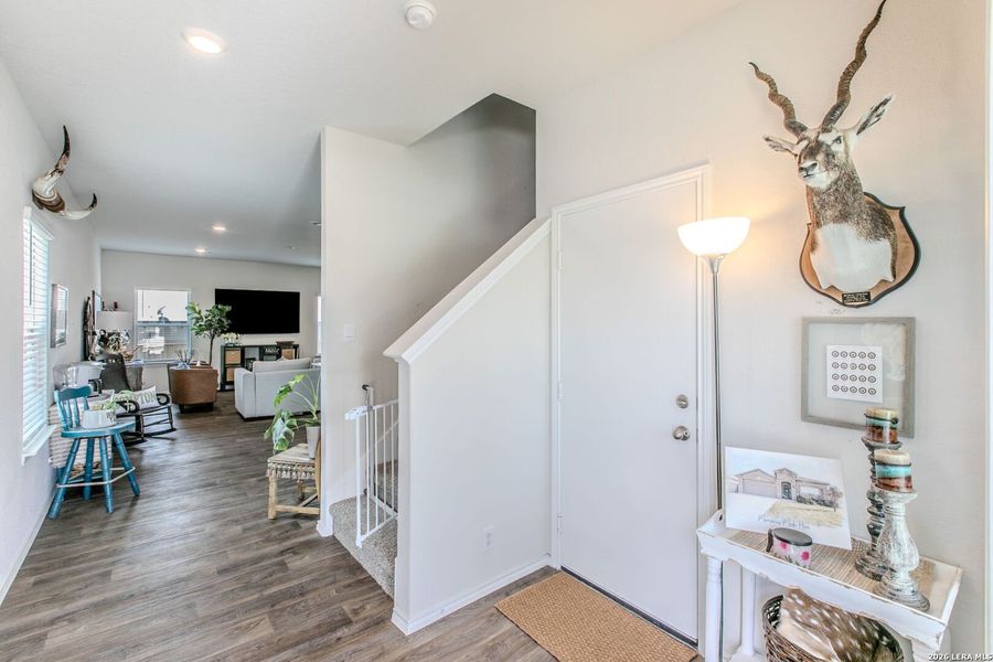 Furnished interior view inside a new home in The Links at River Bend, Floresville (Image 16).