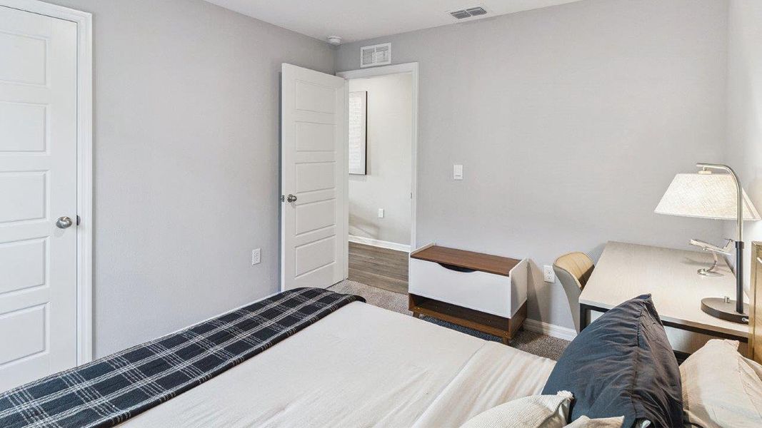 Furnished interior view inside a new home in Leoma's Landing, Lake Wales (Image 17). Furnished interior view inside a new home in Leoma's Landing, Lake Wales (Image 17).