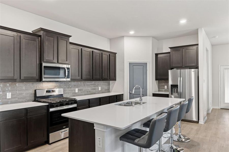 Furnished interior view inside a new home in , Anna (Image 7).