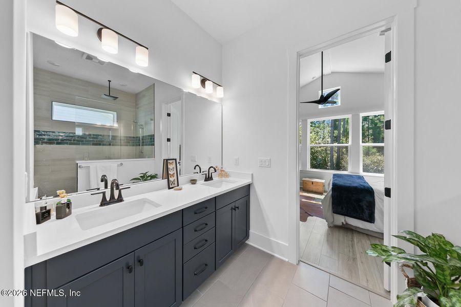 Furnished interior view inside a new home in , Ponte Vedra (Image 25).