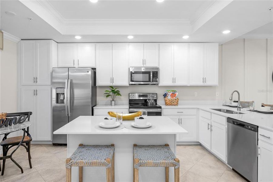 Furnished interior view inside a new home in Calusa Country Club, Lakewood Ranch (Image 19).