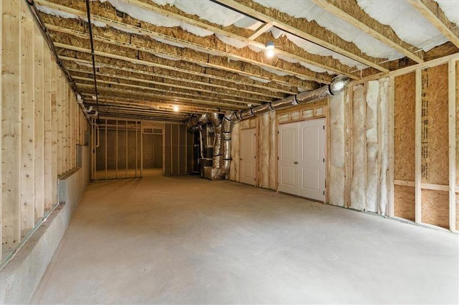 In-progress construction of a new home in Stratford at NatureWalk, Dallas, GA (Image 39). In-progress construction of a new home in Stratford at NatureWalk, Dallas, GA (Image 39).