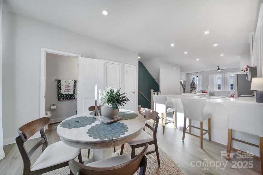 Furnished interior view inside a new home in , Charlotte (Image 7).