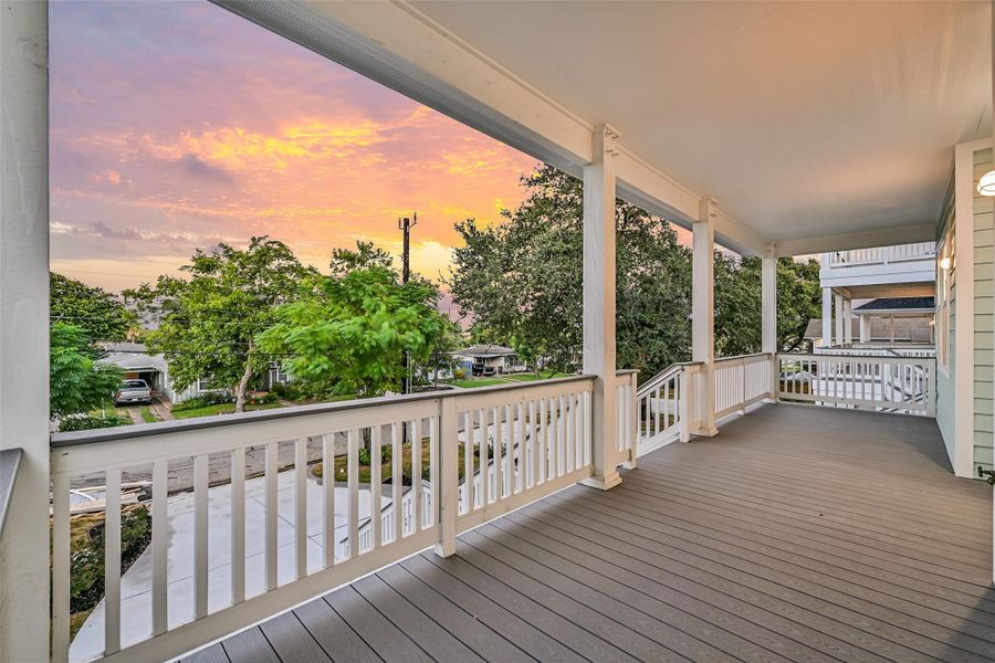 Exterior details and patio area of a home in , Galveston (Image 3).
