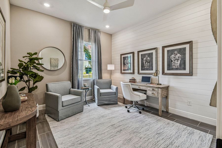 Representative furnished interior of a home built from the Joyce by William Ryan Homes in River Preserve Estates, Parrish (Image 6). Representative furnished interior of a home built from the Joyce by William Ryan Homes in River Preserve Estates, Parrish (Image 6).
