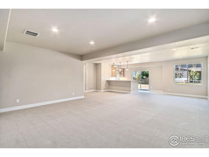 Large Rec Room with Wet Bar!