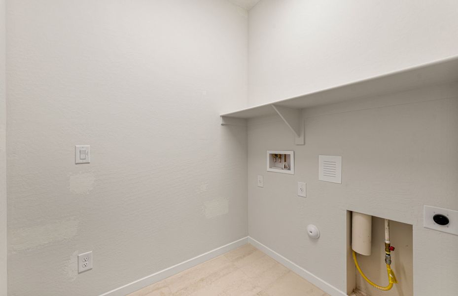 Representative unfurnished interior of a home built from the Rimini by Pulte Homes in Blossom Rock, Apache Junction (Image 24). Representative unfurnished interior of a home built from the Rimini by Pulte Homes in Blossom Rock, Apache Junction (Image 24).