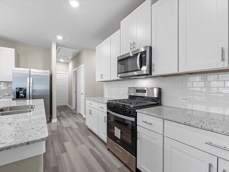 Furnished interior view inside a new home in Montgomery Oaks - Premier, Conroe (Image 6).