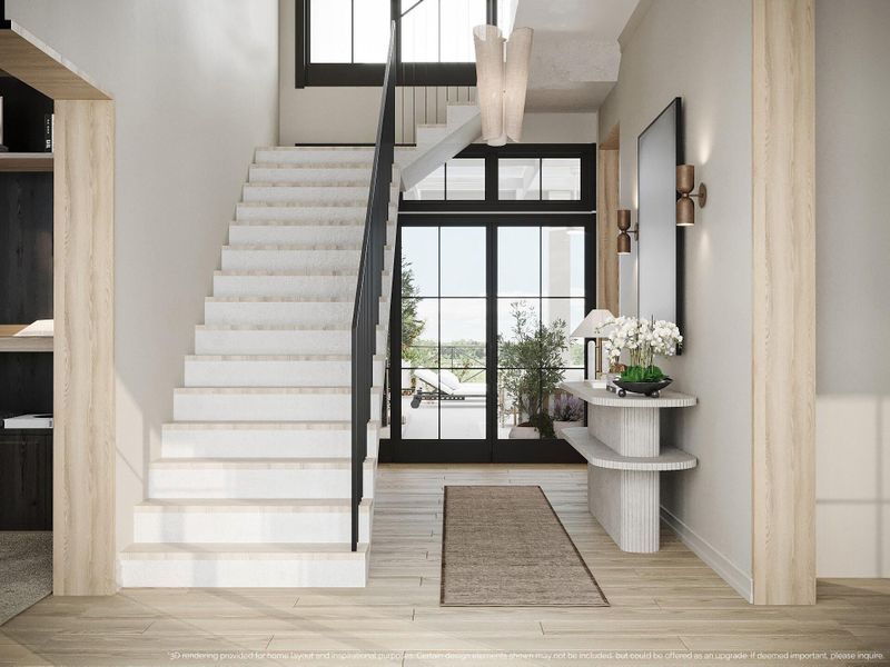 Furnished interior view inside a new home in , Charleston (Image 5).