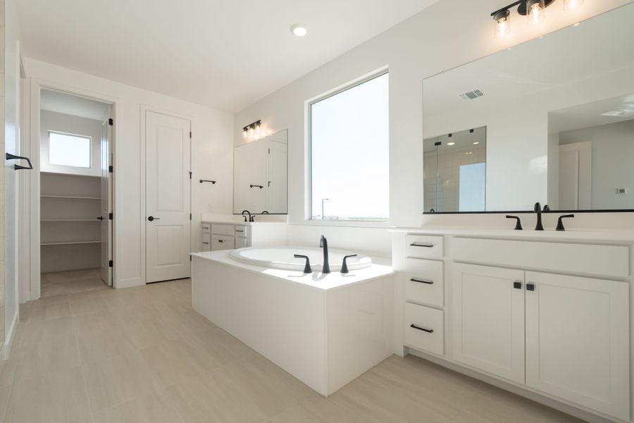 Furnished interior view inside a new home in Soleo, San Tan Valley (Image 5).