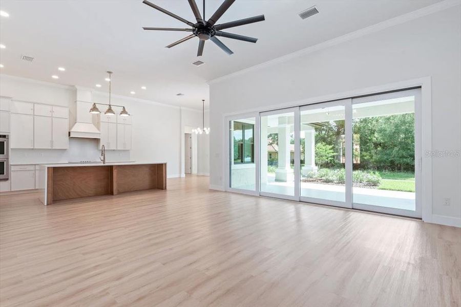 Living Room to Kitchen