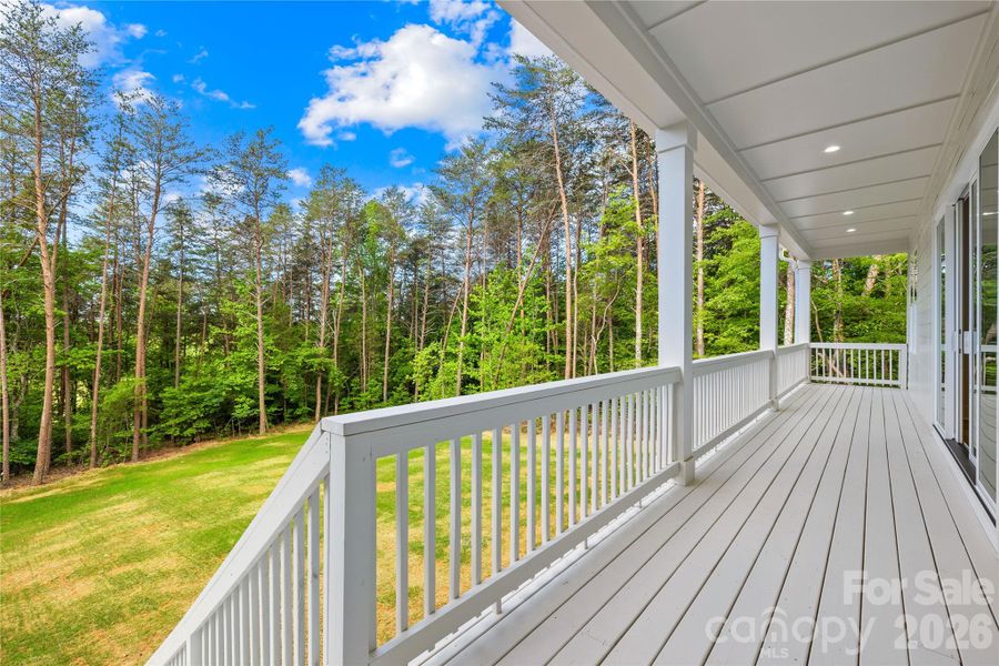 Exterior details and patio area of a home in , Statesville (Image 19).