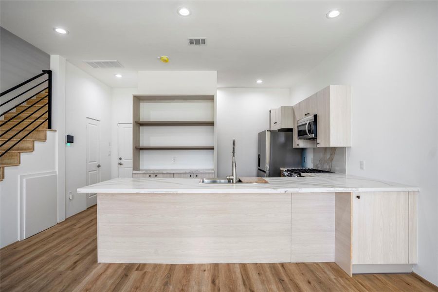 Furnished interior view inside a new home in , Houston (Image 9). Furnished interior view inside a new home in , Houston (Image 9).