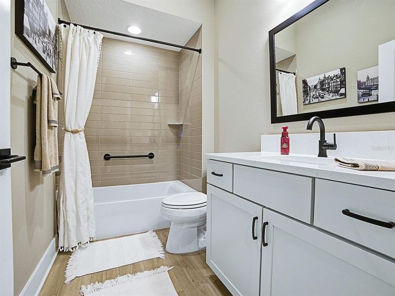 Furnished interior view inside a new home in , The Villages (Image 18). Furnished interior view inside a new home in , The Villages (Image 18).