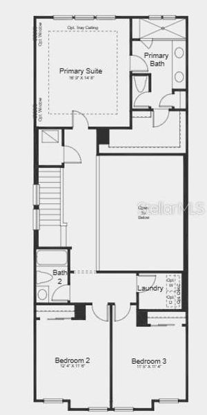 Additional Highlights Include: Downstairs bedroom and full bathroom in place of flex, shower in place of tub at downstairs bathroom, double doors at casual dining room to lanai, double balcony, 8' interior doors, extended covered lanai, and all appliances included.