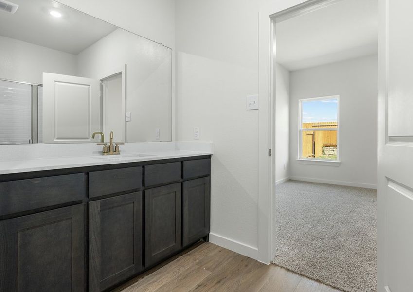 Representative furnished interior of a home built from the Amelia by LGI Homes in Vista West, Fort Worth (Image 5).