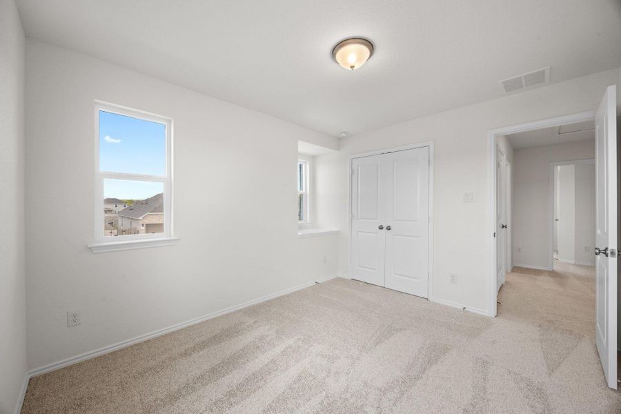 Spacious, unfurnished interior of a new home in Retreat at San Gabriel, Georgetown (Image 21). Spacious, unfurnished interior of a new home in Retreat at San Gabriel, Georgetown (Image 21).