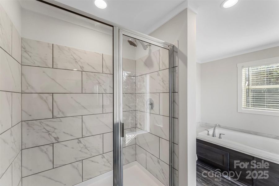 Furnished interior view inside a new home in , Weaverville (Image 14).