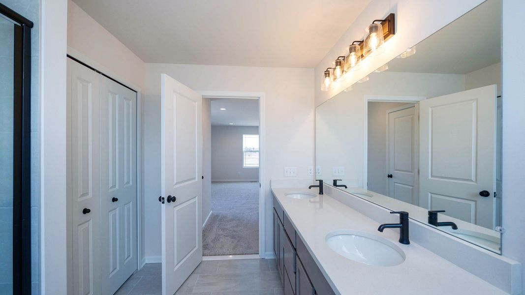 Representative furnished interior of a home built from the The Kettering by Norfolk Homes in Preserve at Magnolia Park, Jackson (Image 16).