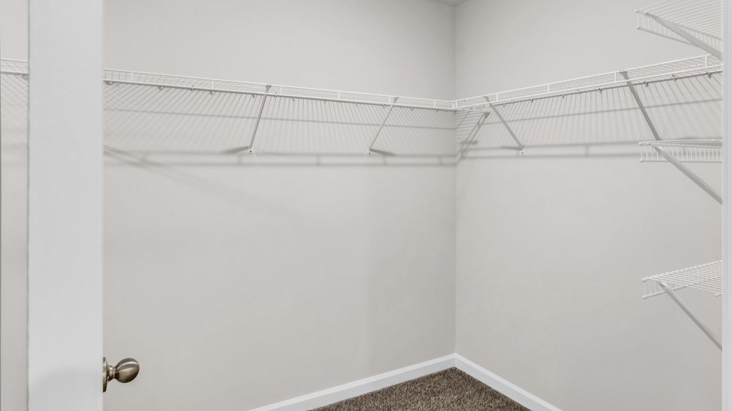 Representative unfurnished interior of a home built from the Lakeside by D.R. Horton in Bailey Park, Fayetteville (Image 33).