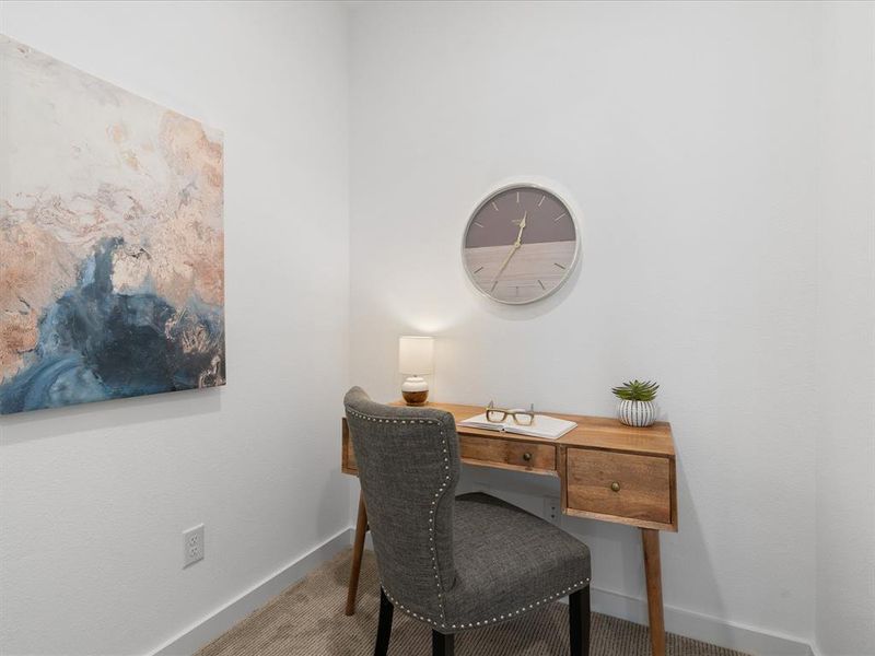 Furnished interior view inside a new home in , Prosper (Image 17).