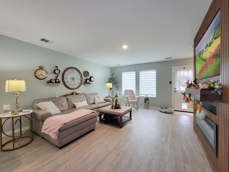 Furnished interior view inside a new home in Tavola, New Caney (Image 35).