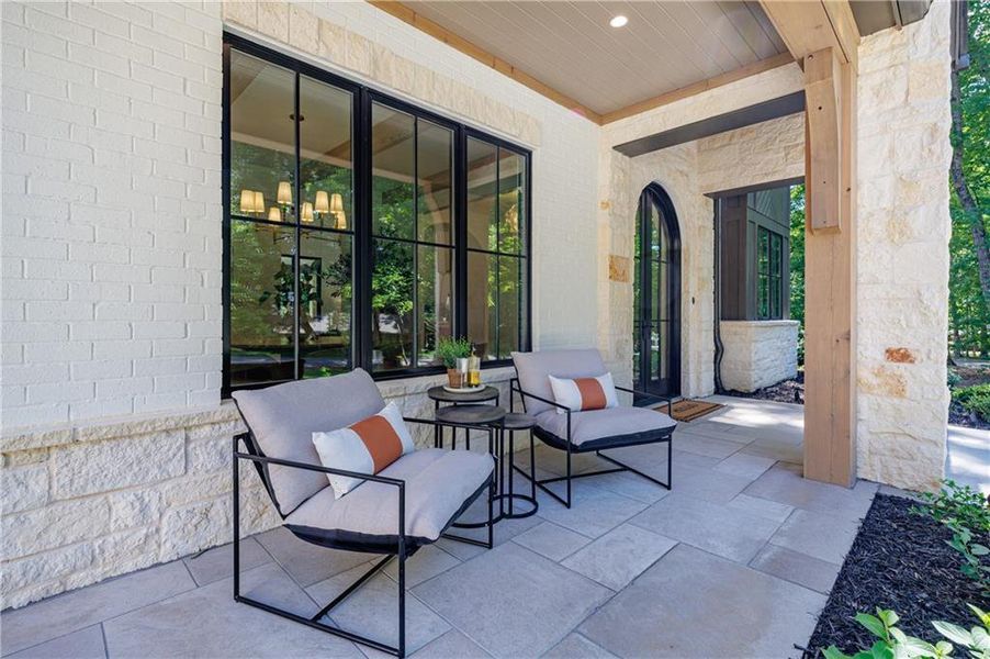 Exterior details and patio area of a home in , Alpharetta (Image 3).