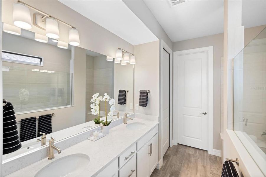 Furnished interior view inside a new home in , North Port (Image 28).