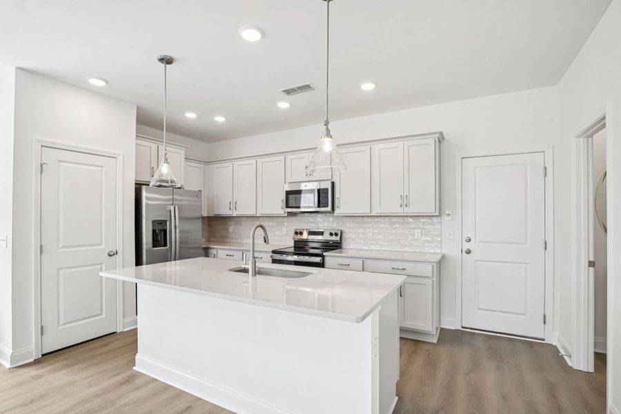 Furnished interior view inside a new home in Promenade at Clari Park, Murfreesboro (Image 10). Furnished interior view inside a new home in Promenade at Clari Park, Murfreesboro (Image 10).