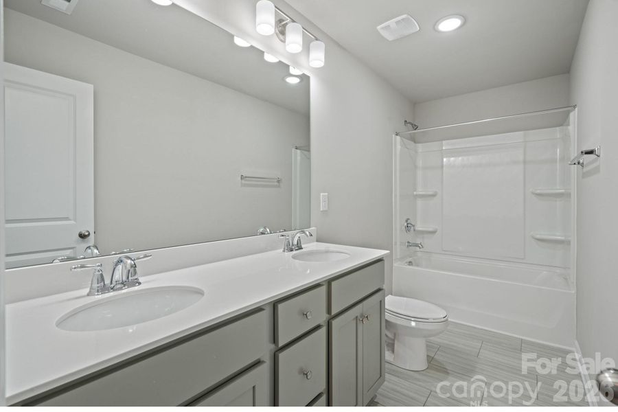 Furnished interior view inside a new home in , Charlotte (Image 8).