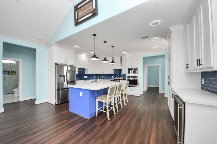 Furnished interior view inside a new home in , Dickinson (Image 3).