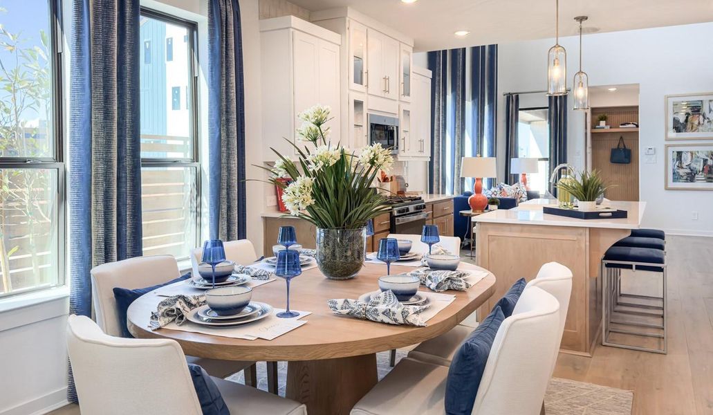 Furnished interior view inside a new home in Indigo, Richmond (Image 24).