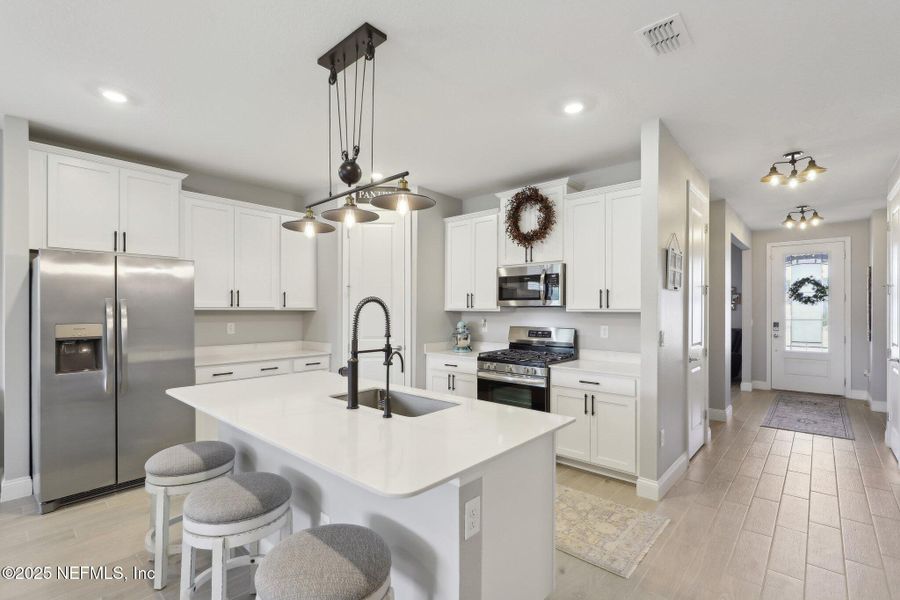 Furnished interior view inside a new home in Shearwater, St. Augustine (Image 6).