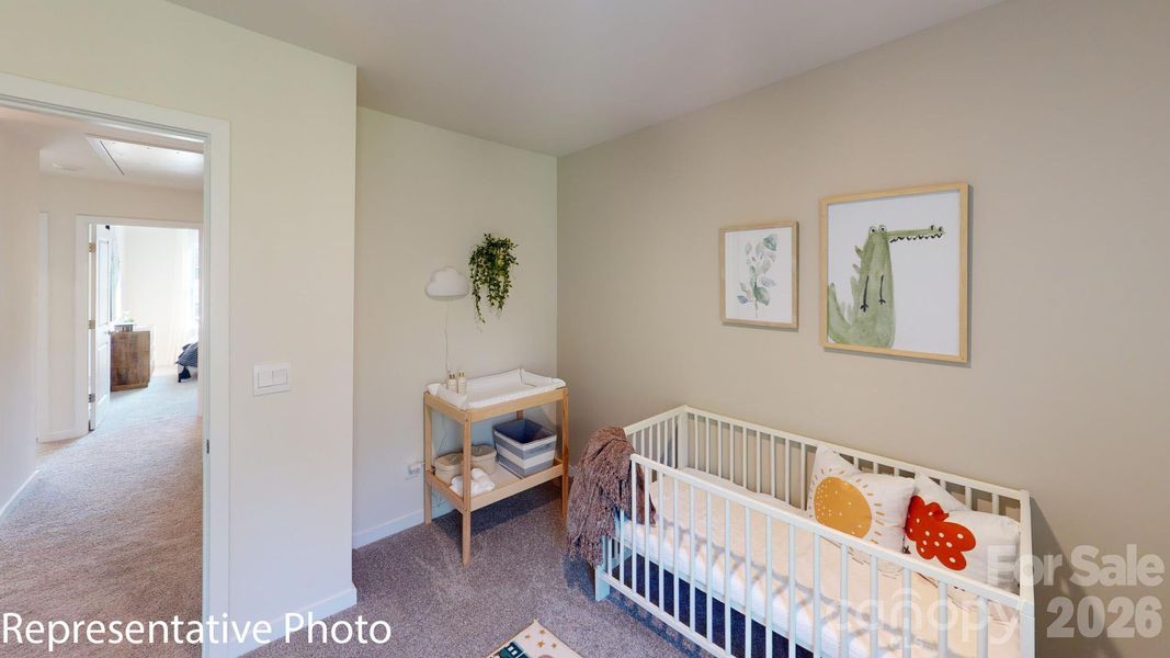 Furnished interior view inside a new home in Huffman Ridge, Hickory (Image 6).