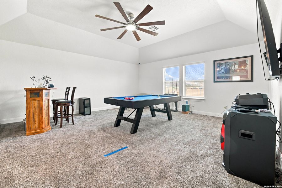 Furnished interior view inside a new home in Everly Estates, San Antonio (Image 9). Furnished interior view inside a new home in Everly Estates, San Antonio (Image 9).