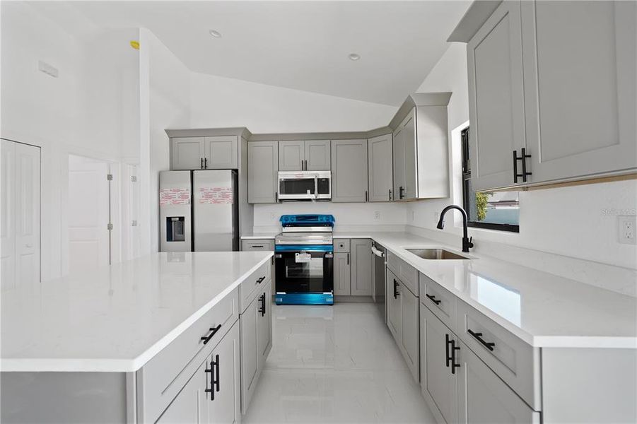 Furnished interior view inside a new home in , Cape Coral (Image 5). Furnished interior view inside a new home in , Cape Coral (Image 5).