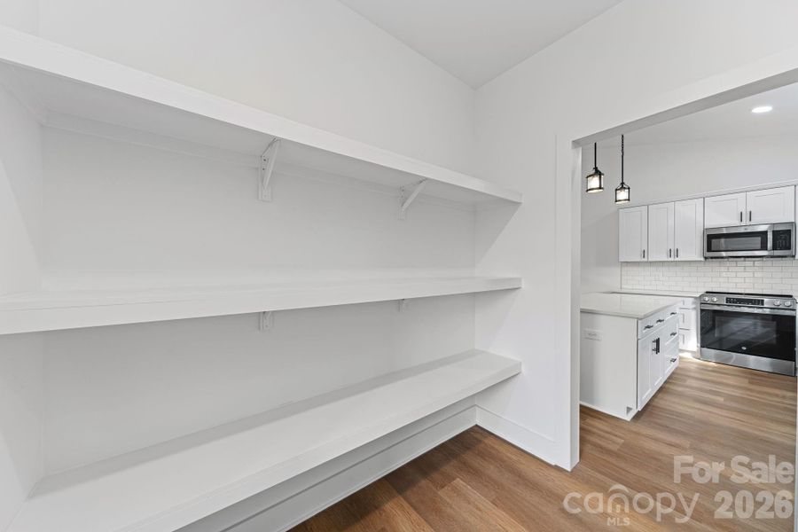 Large Pantry Area Large Pantry Area