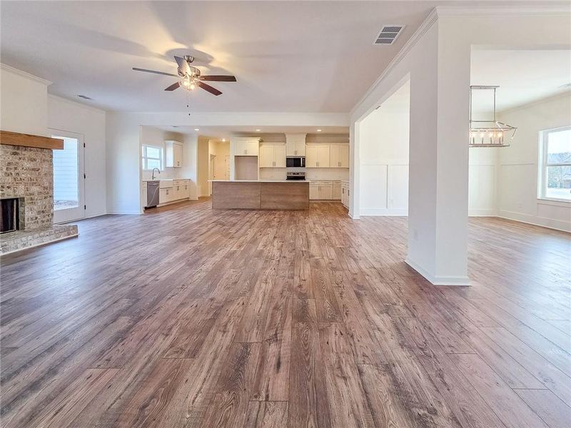 Spacious, unfurnished interior of a new home in , Dawsonville (Image 35).