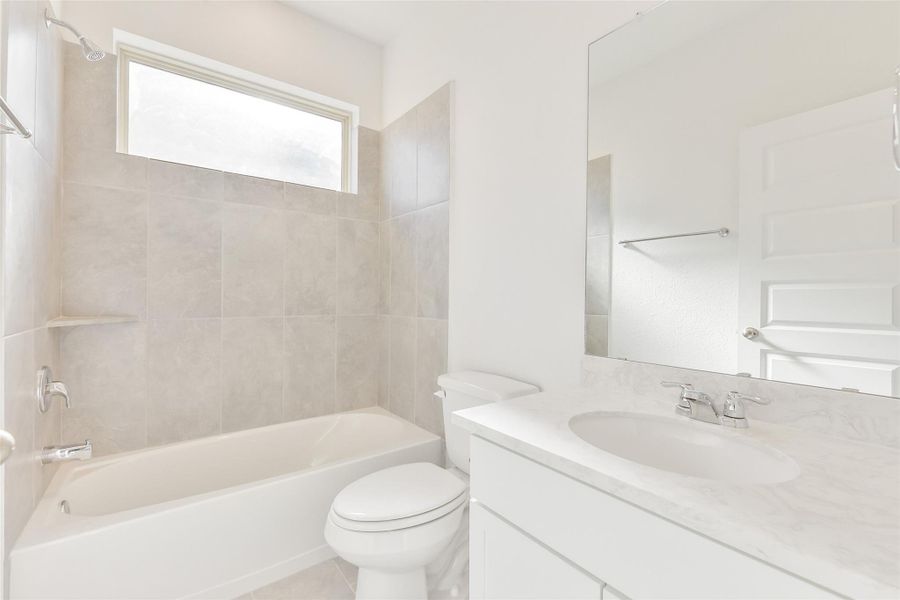 Furnished interior view inside a new home in Stone Creek Ranch, Hockley (Image 9).