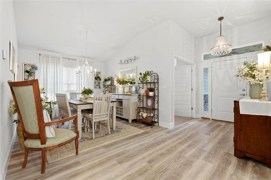 Furnished interior view inside a new home in , Lake City (Image 29).