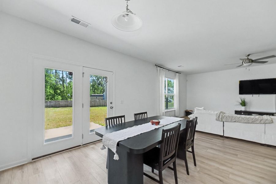 Furnished interior view inside a new home in Parker's Preserve, Ridgeville (Image 10).