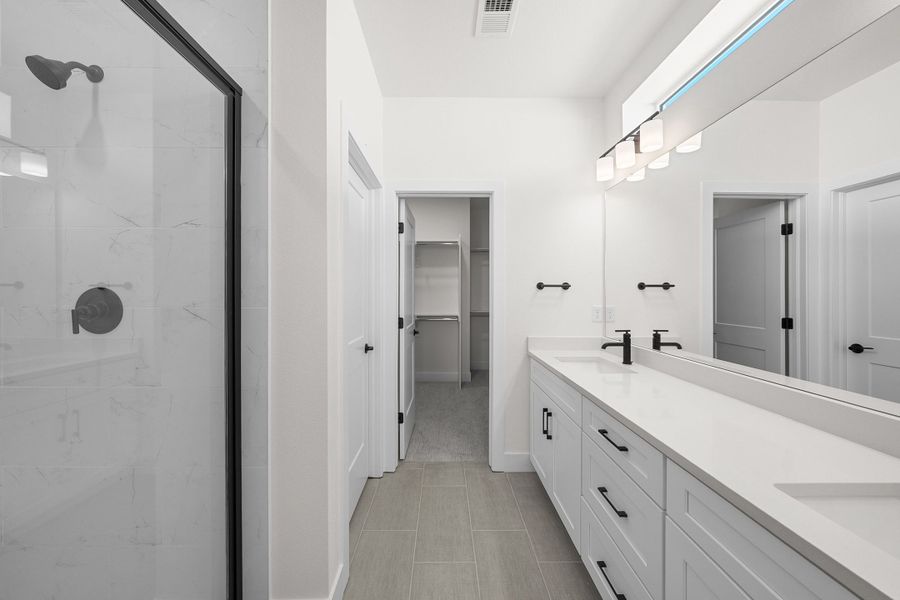 Furnished interior view inside a new home in Trumark Homes at Sterling Ranch, Littleton (Image 10).