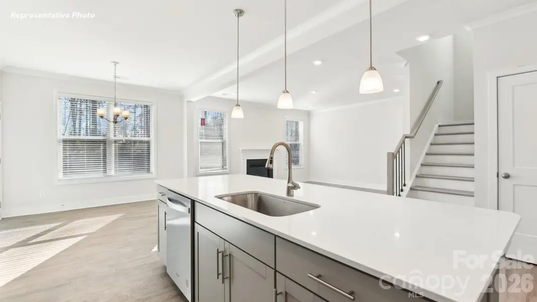 Furnished interior view inside a new home in Westport, York (Image 2). Furnished interior view inside a new home in Westport, York (Image 2).