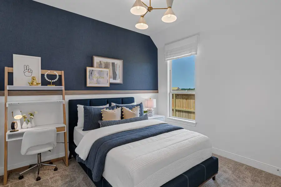 Representative furnished interior of a home built from the Elmaton by Pulte Homes in Spring Branch Preserve, Montgomery (Image 13).