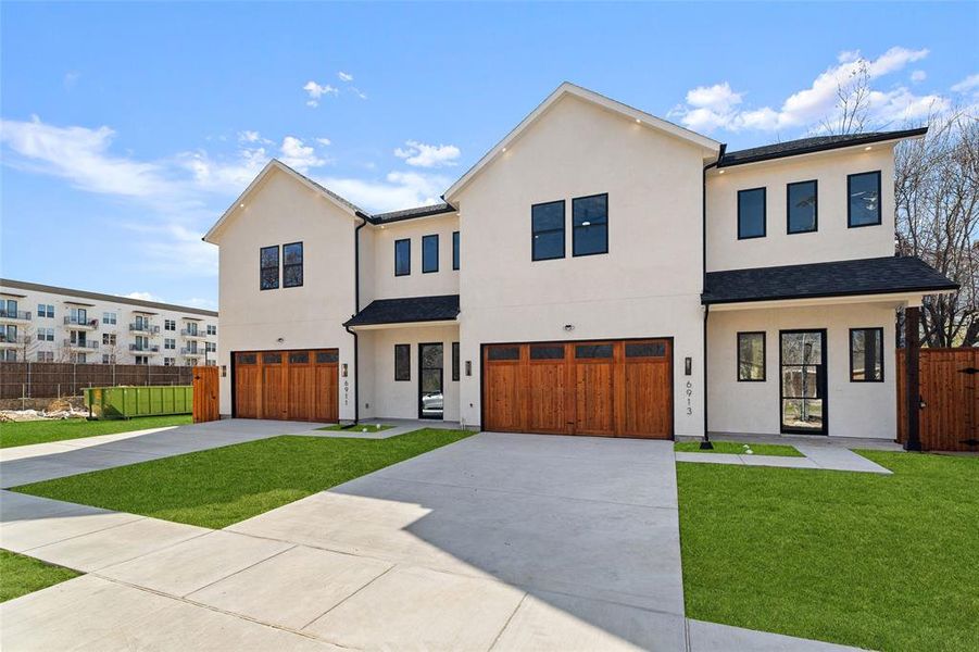 Front exterior of a new home in , Dallas, TX, highlighting curb appeal (Image 2). Front exterior of a new home in , Dallas, TX, highlighting curb appeal (Image 2).